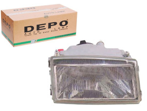 Reflektor (h4 Manualny) Fiat Uno 09.89-06.02 Depo