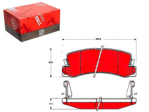 Klocki Hamulcowe Toyota Tył Avensis Camry Carina 8