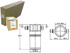 Osuszacz Klimatyzacji Behr Hella 4b0820193 4b08201