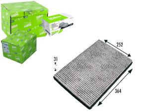 Filtr Kabiny Z Węglem Mercedes A (w168) Vaneo (414