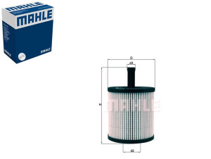 Filtr Oleju Mahle 07z115466a 07z115562 Ch9813eco P