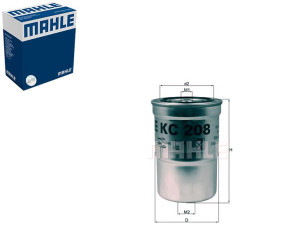 Filtr Paliwa Mitsubishi Mahle