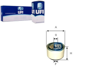 Filtr Paliwa Diesel Ufi