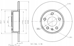 Tarcze Ham. 2szt Alfa T. 156 97- Maxgear