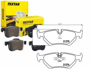 Klocki Hamulcowe Peugeot Tył 806 Textar