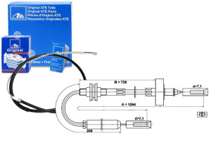 Linka Sprzęgła Audi 100 1.8 08.82-11.90 Ate