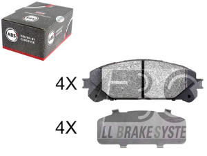 Klocki Hamulcowe Lexus Rx 09- Przód A.b.s.