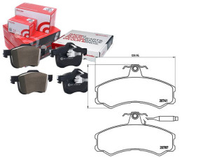 Klocki Hamulcowe Fiat Ducato 81-86 Brembo