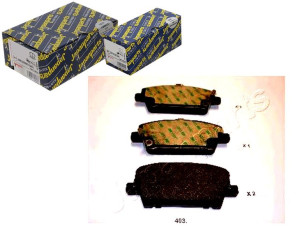 Klocki Hamulcowe Honda Przód Civic 06- Japanparts