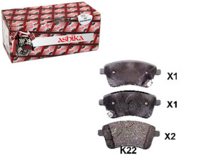 Klocki Hamulcowe Kia Venga 1.4 Ashika