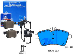Klocki Hamulcowe Mercedes Przód W169 W245 2,0 04-1