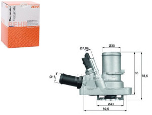Termostat Fiat 88c 1,4 16v Behr