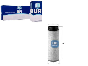 Filtr Powietrza Wtórnego Ufi 21115501 214736 Am442