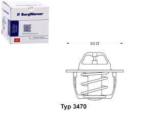 Termostat Renault 89c Clio R19 Wahler