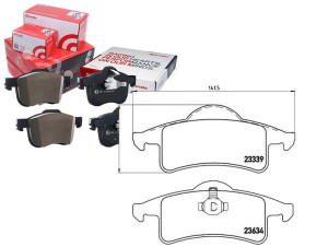Klocki Hamulcowe Jeep Grand Cherokee 99-05 Tył Bre