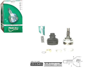 Przegub Napędowy Zewnętrzny (25z/34z/58 5mm Abs:48