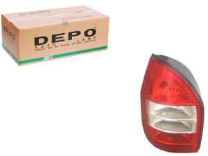 Lampa (kolor Kierunkowskazu Biały Kolor Szkła Czer