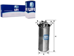 Filtr Paliwa Diesel Ufi