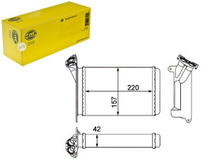 Nagrzewnica Bmw E30 3 87- Hella