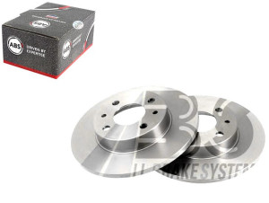 Tarcze Hamulcowe 2szt Fiat Punto Seicento A.b.s.