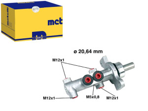 Pompa Hamulcowa Citroen C3 02- Metelli