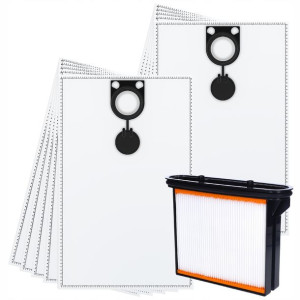 10x WORKI+FILTR do odkurzacza BOSCH GAS 25 STARMIX