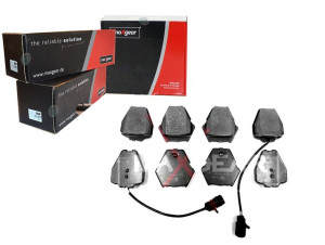 Klocki Hamulcowe Vw Przód A8 (8szt) Maxgear