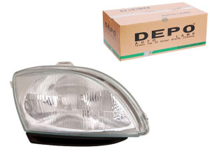Reflektor Fiat 600 97-10 Pr H4 Depo
