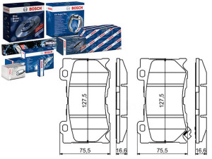 Klocki Hamulcowe Infiniti Przód Fx G M Q50 Q60 Q70