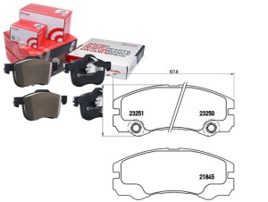 Klocki Hamulcowe Opel Frontera B 98- Brembo