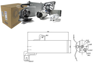 Osuszacz Klimatyzacji Mercedes S (c216) S (w221) O