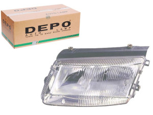 Reflektor Vw Passat 96-00 Le H7 H1 Elektryczny Dep