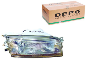Reflektor (h4 Elektryczny Kolor Wkładu: Chromowany