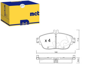 Klocki Hamulcowe Przód Mercedes B 11- Metelli