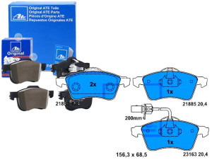 Klocki Hamulcowe Vw Przód T4 1,9-2,5 Tdi 2,0-2,8 9