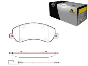 Klocki Hamulcowe Ford Transit 18.9mm Wva24484 Ze S