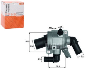 Termostat Fiat 88c 1,3jtd 05- Behr