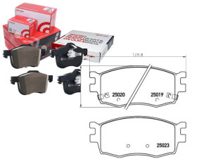 Klocki Hamulcowe Hyundai I20 08-15 Przód Brembo