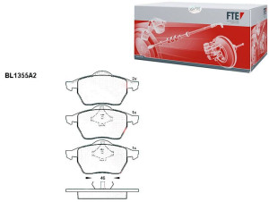 Klocki Hamulcowe Audi A4 Vw Passat 20.4mm Wva21624