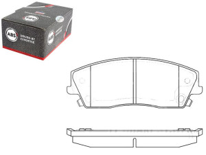 Klocki Hamulcowe Chrysler 300c 04- A.b.s.