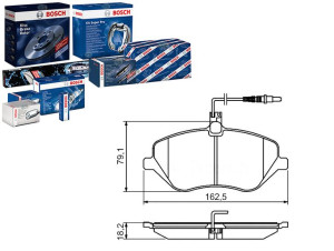 Klocki Hamulcowe Peugeot Przód 407 04- 2,2hdi 09-