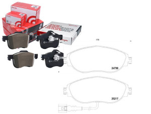 Klocki Hamulcowe Vw Sharan 10- Przód Brembo