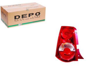 Lampa (kolor Kierunkowskazu Biały Kolor Szkła Czer
