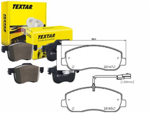 Klocki Hamulcowe Renault Przód Master 10- Textar