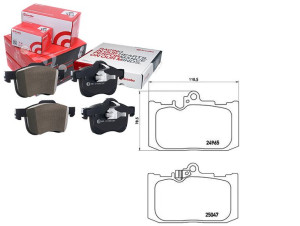 Klocki Hamulcowe Lexus Gs250-450h 12- Brembo