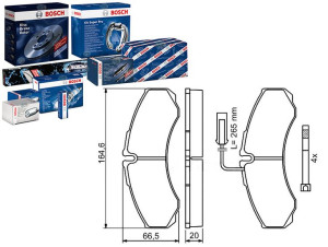 Klocki Hamulcowe Rvi Maxity Nissan Nt500 Cabstar N