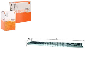Filtr Kabiny Z Węglem Bmw 3 (e36) 3 (e46) X3 (e83)