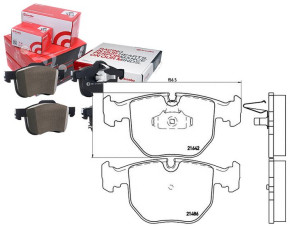 Klocki Hamulcowe Bmw 7 E38 94-01 740 Brembo