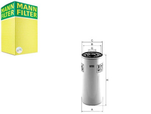 Filtr Oleju John Deere 09- Mann-filter