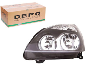 Reflektor Renault Clio Ii H1 H7 W5w Py21w 01- Le C